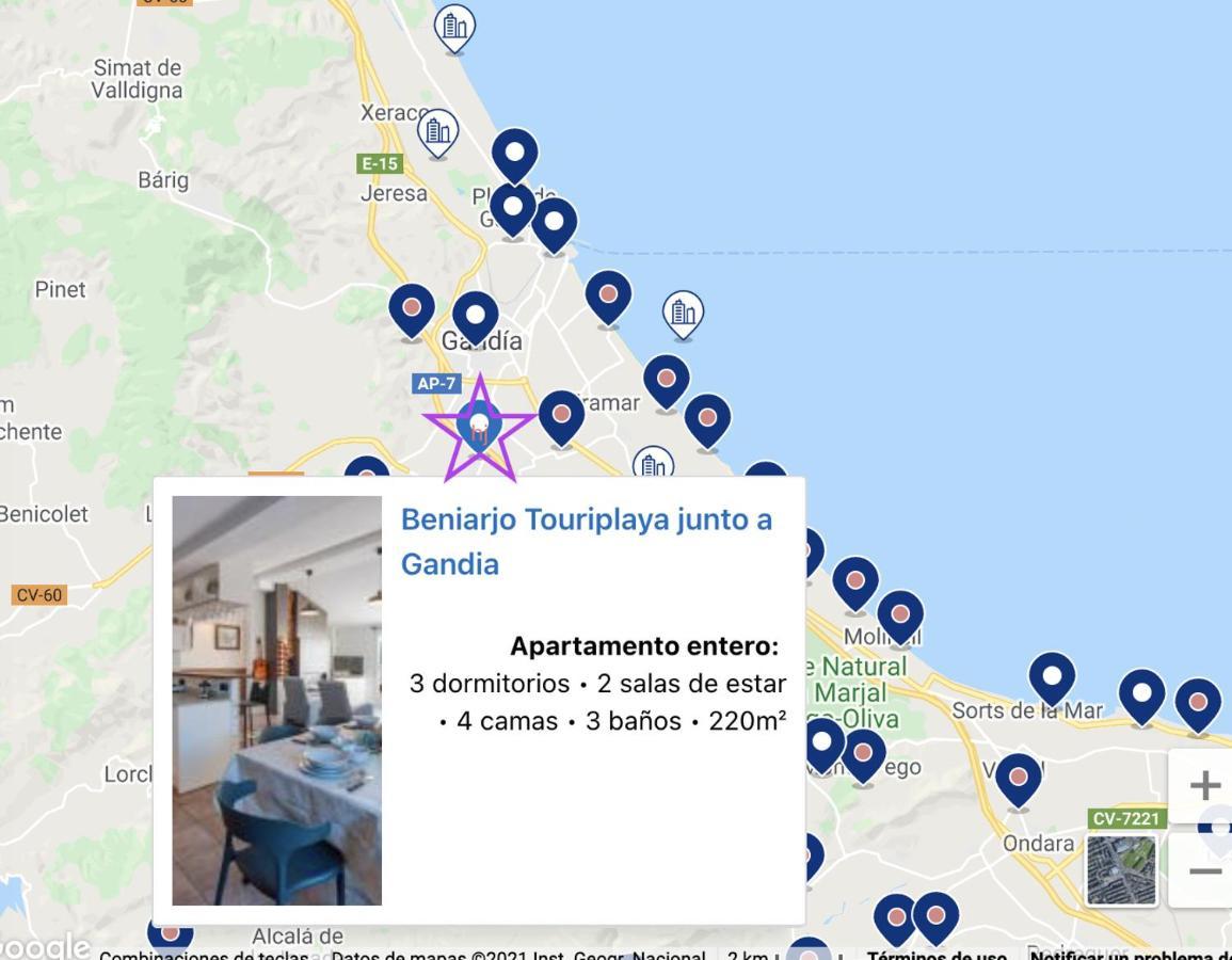 Vila Atico Duplex Touriplaya Solo Familias Gandía Exteriér fotografie
